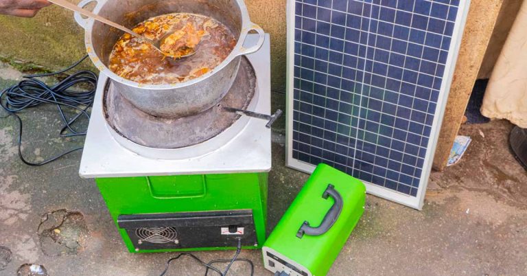COOK WITH ROCKS & SOLAR USING THE ECO STOVE